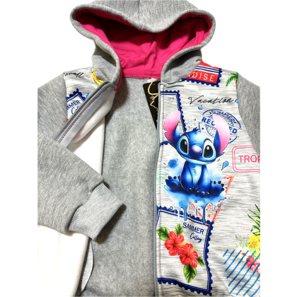 Ciepła bluza bawełniana TOP TRENDY -  STICH